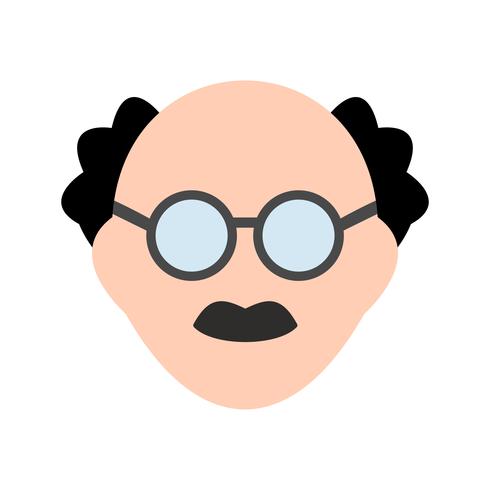 Male Scientist Vector Icon