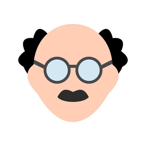 Male Scientist Vector Icon