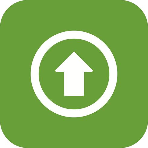 Vector Go straight ahead Icon