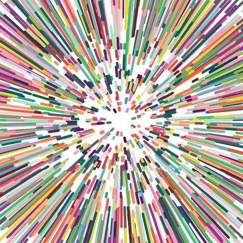 Disperse color stripe, abstract background. vector