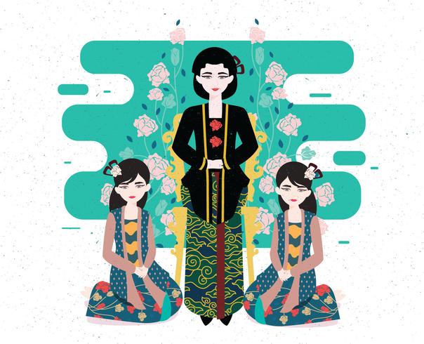 Kebaya Kartini Vol 3 Vector