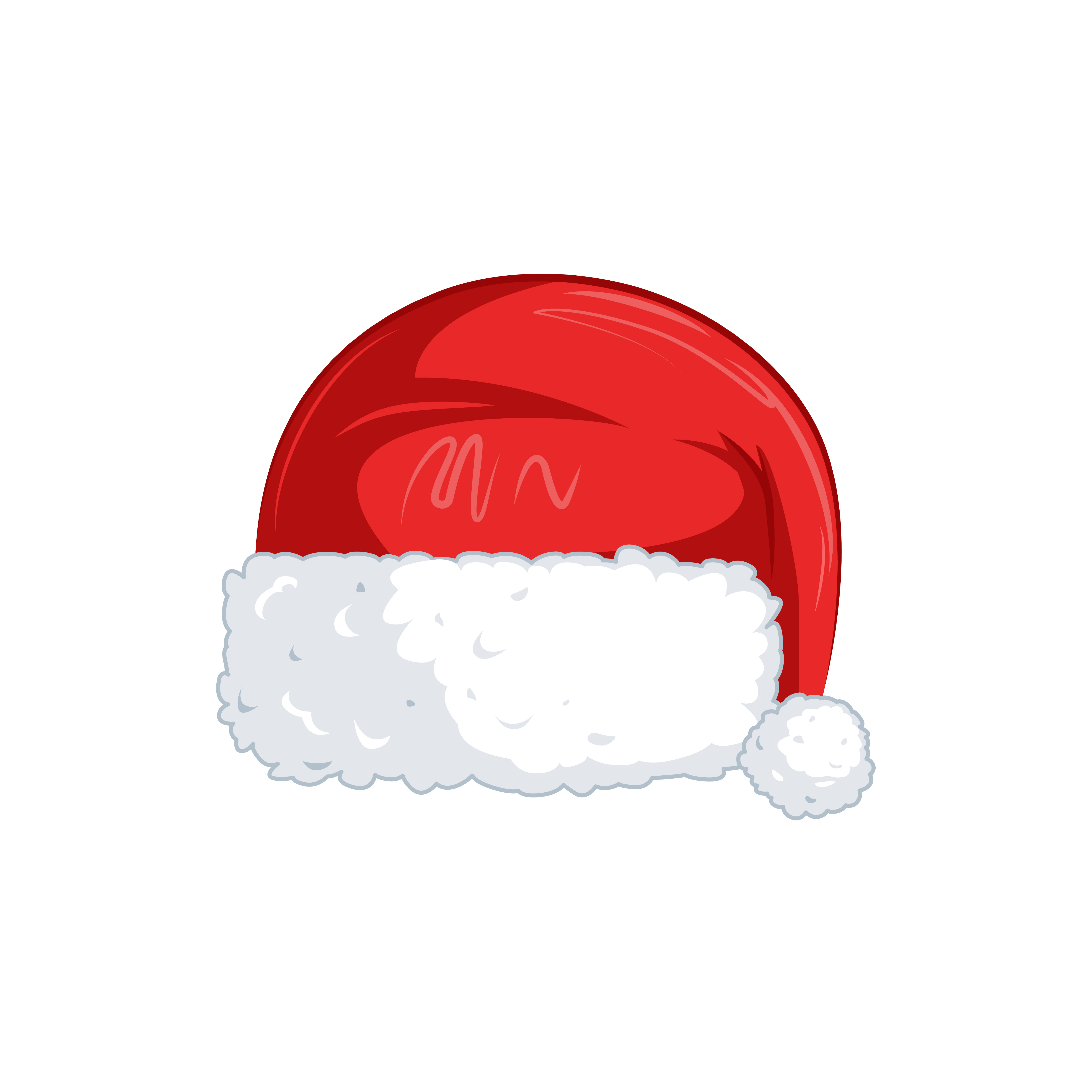 Download New Year's masks for photos. Christmas clipart. Vector ...