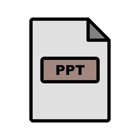 icono de vector ppt