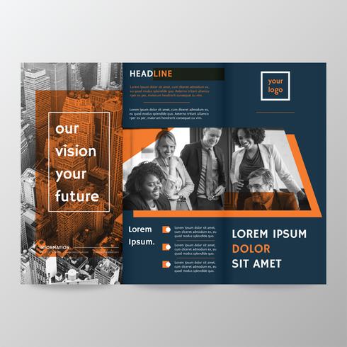 Brochure Template Vector Design