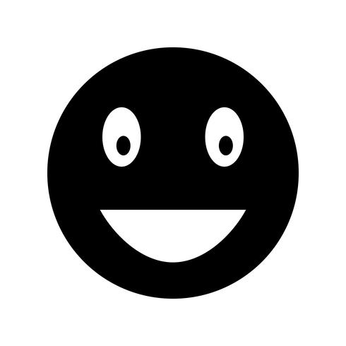 Laughing Emoji Vector Icon