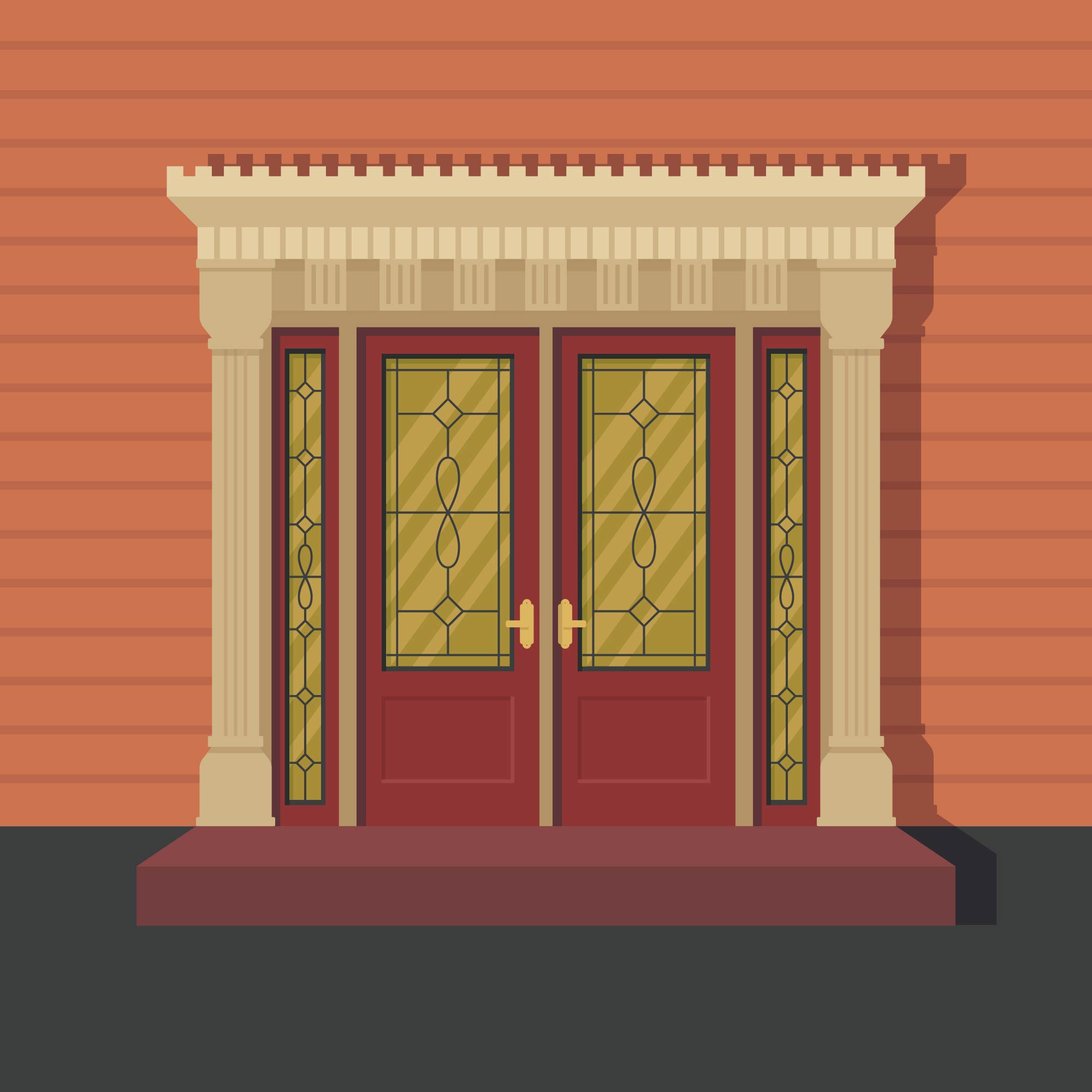 Door Vector 364109 Vector Art at Vecteezy