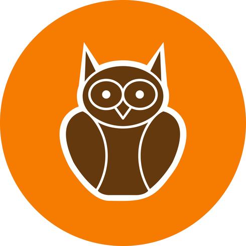 Graduate Owl Vector Icon