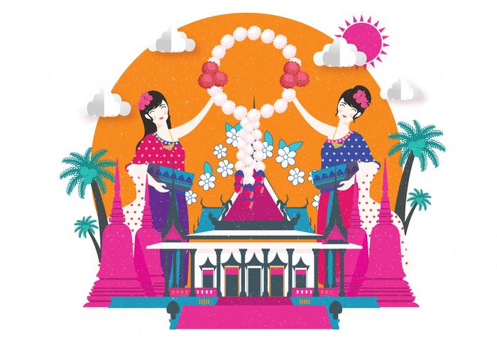 Songkran Festival Vol 2 Vector