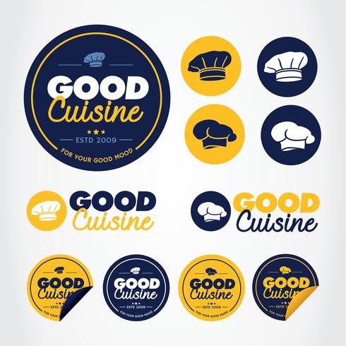 Chef Label Vector Pack