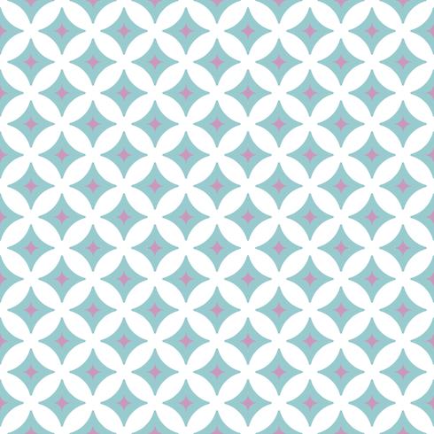Abstract Retro Geometric Seamless Pattern vector