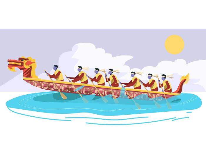 Dragon Boat Festival vector