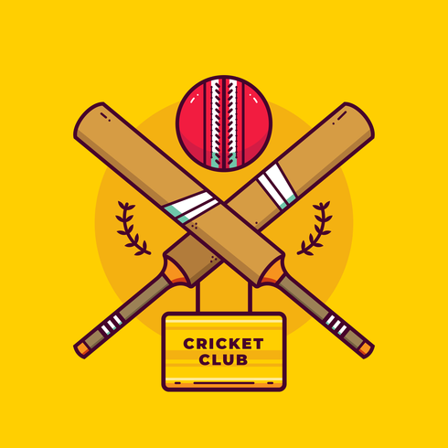 Cricket Logo Vector 364502 Vector Art at Vecteezy