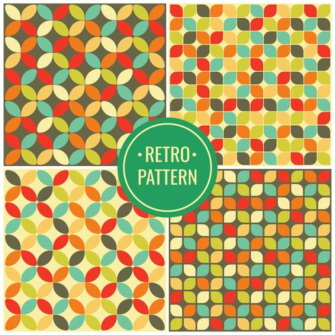 Seamless Retro Pattern Wallpaper vector