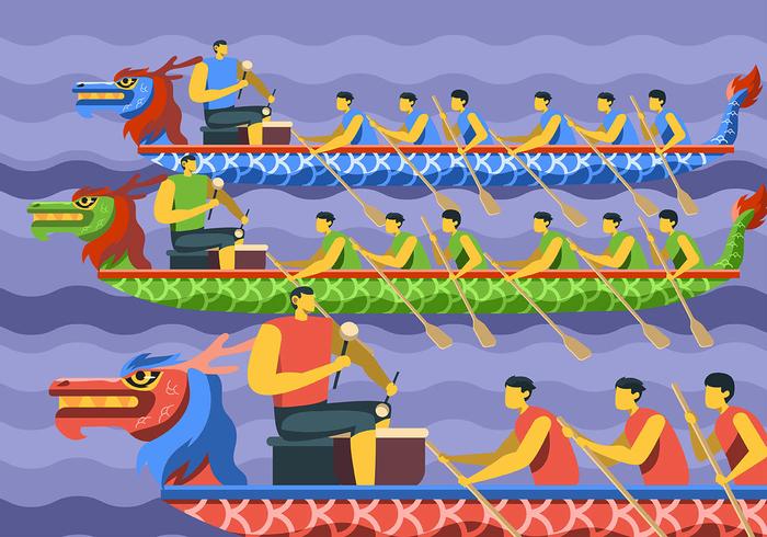 Dragon Boat Festival vector