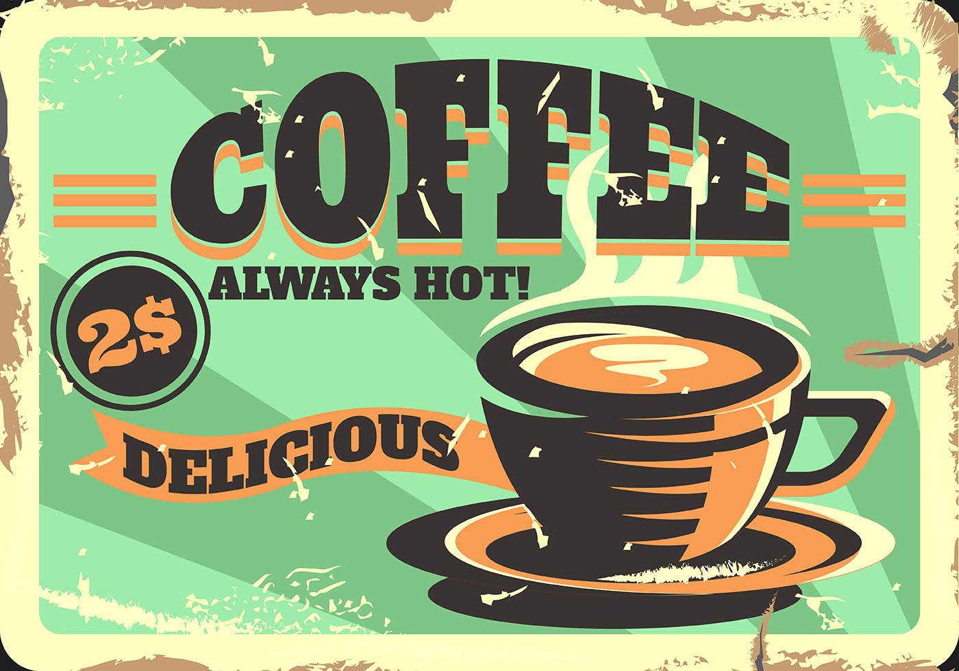 Retro Sign 364559 Vector Art at Vecteezy