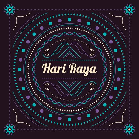 Hari Raya vector