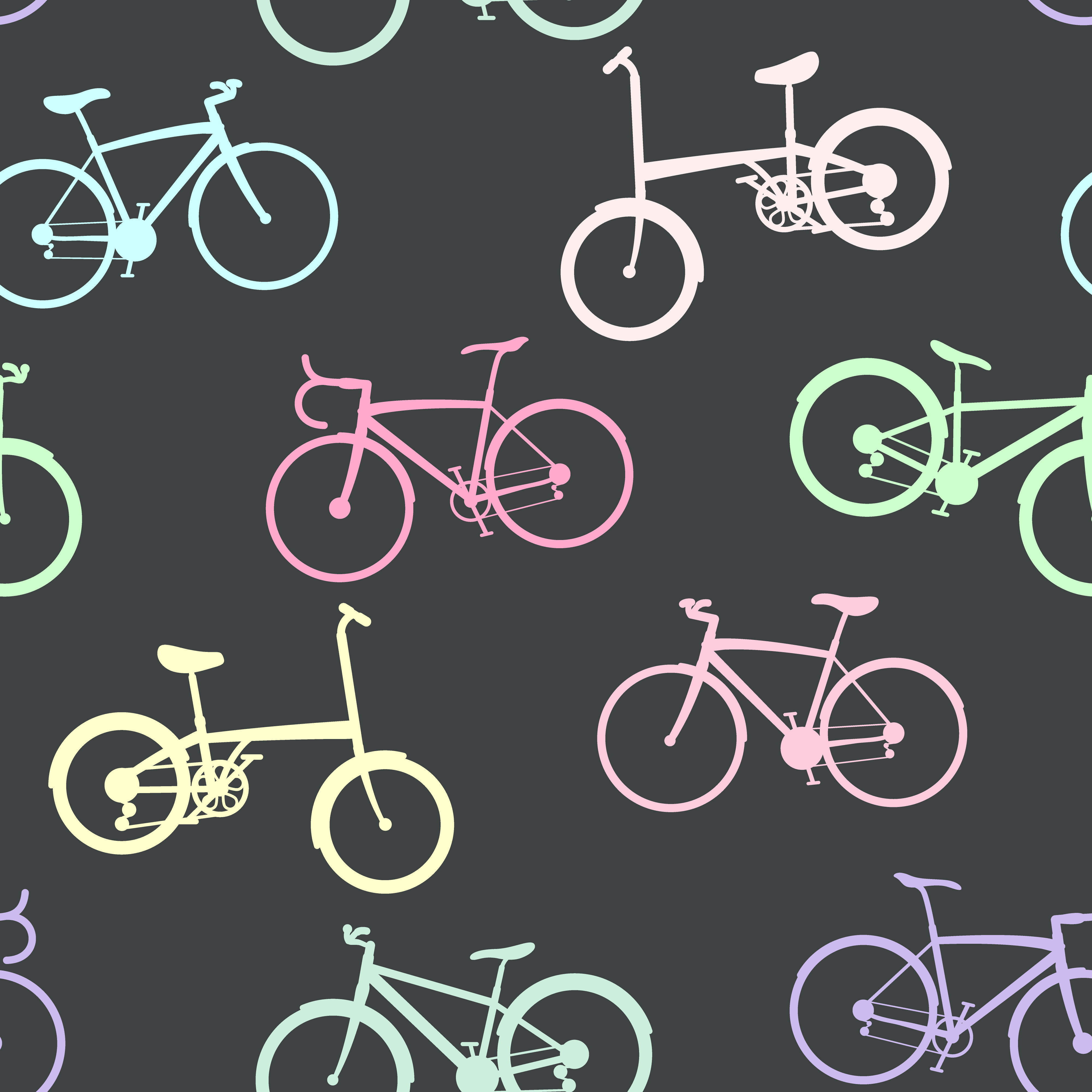 bicyclette fond transparent
