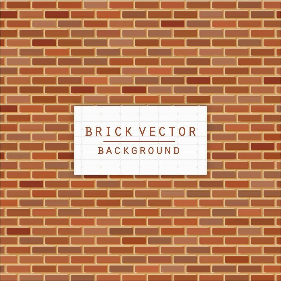 Brick vector background