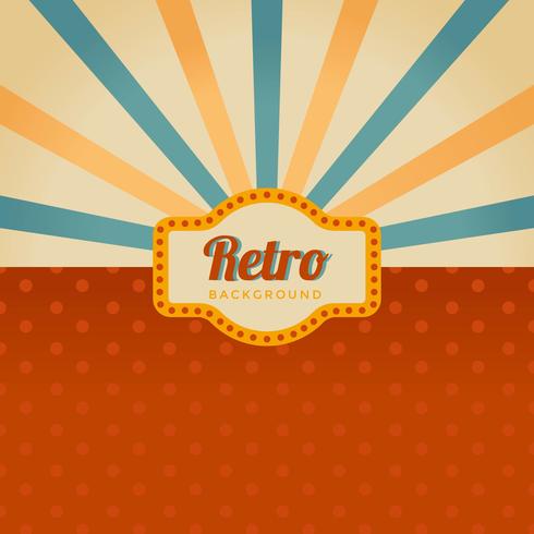  Retro Background Vector