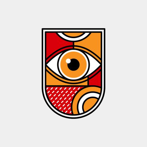 Eye Vector Geometric