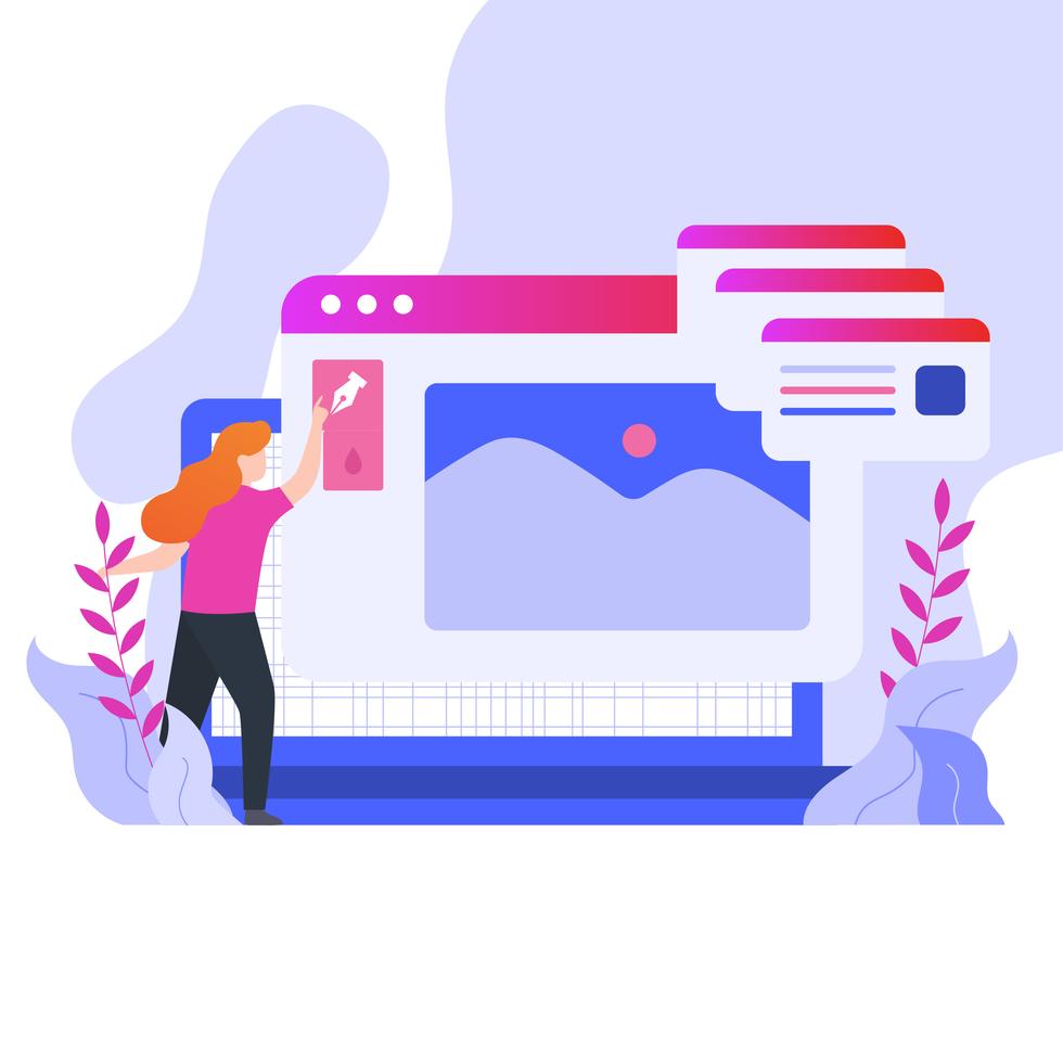 Graphic Design Software Vector Illustration 364934 Vector Art at Vecteezy