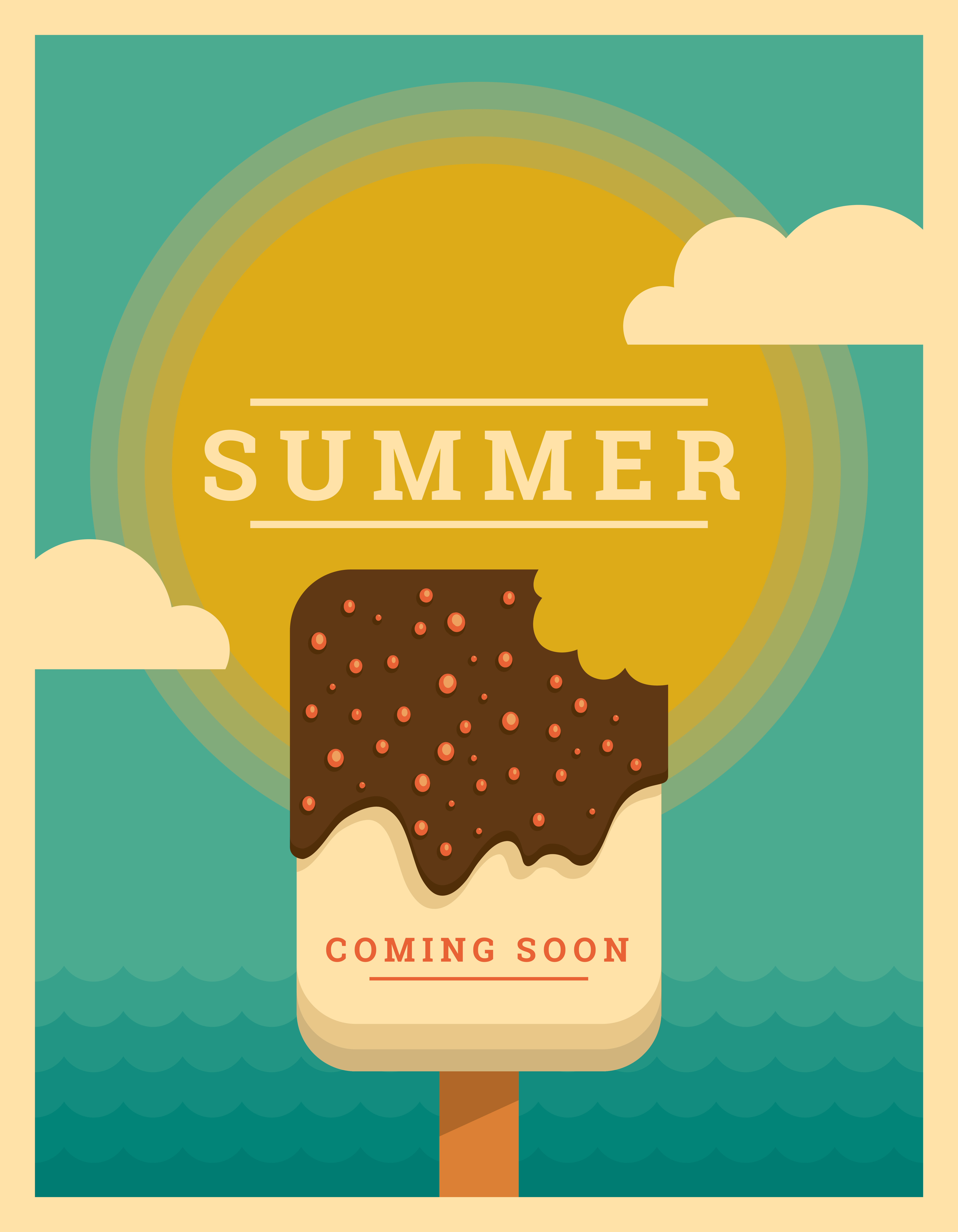 Retro poster design 364945 Vector Art at Vecteezy