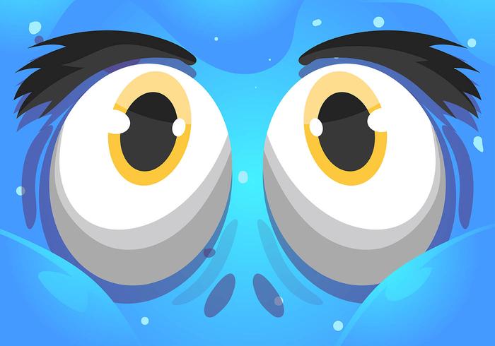 Cartoon Eyes vector