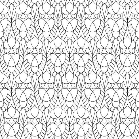 Seamless pattern and background on modern texture lines. vector