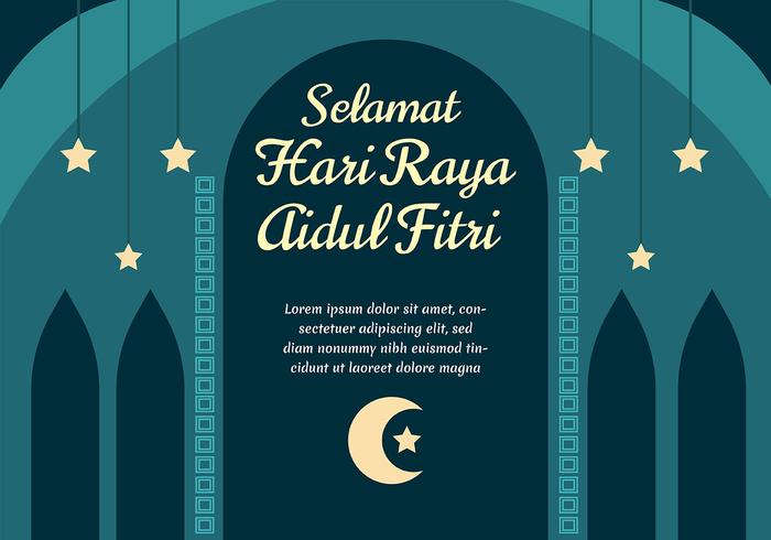 hari raya vector