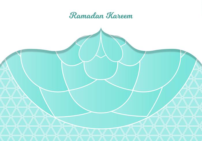 Ramadan Kareem Saludo vector