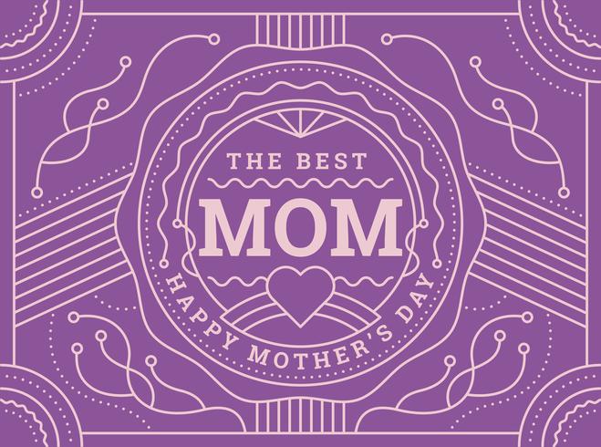 Happy mother's day vector