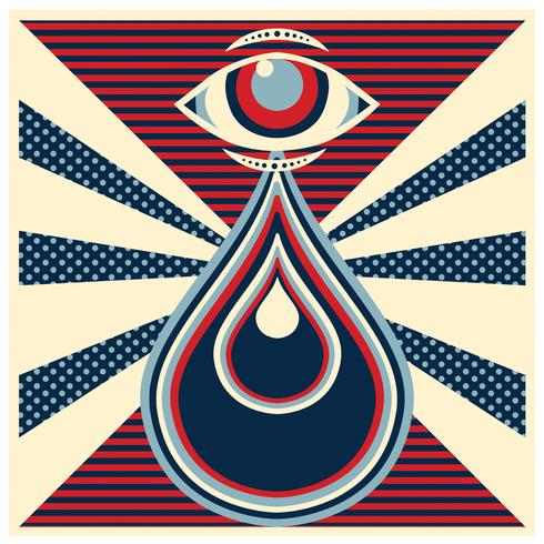 Retro Eye Vector Design