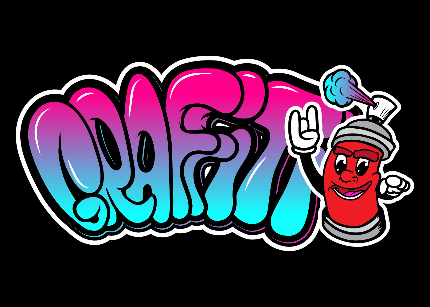 Graffiti Vector Clip Art