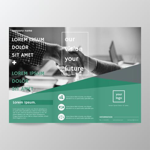 Brochure Template Vector Design