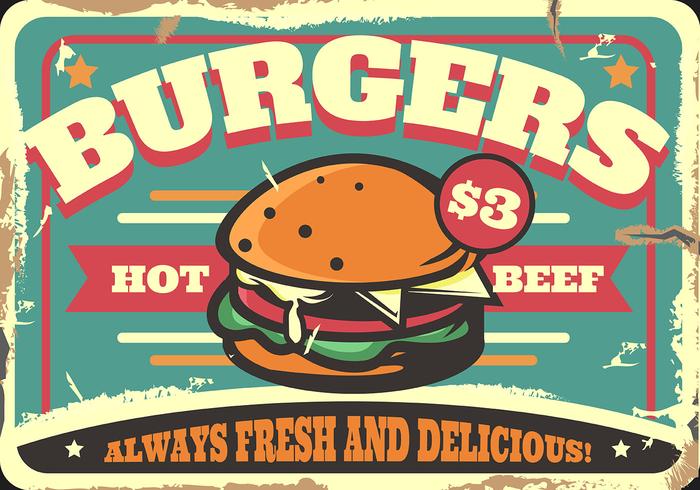 Retro Sign vector
