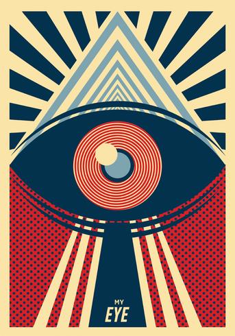 Eye Poster Vector Design