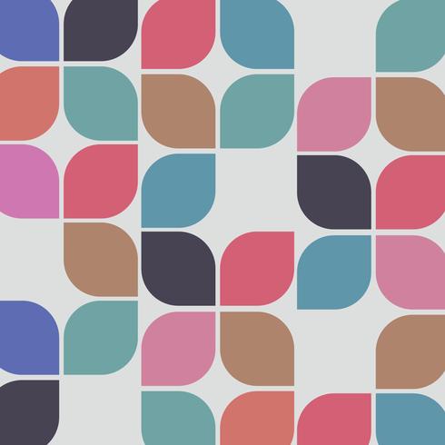 Abstract Retro Colorful Background vector