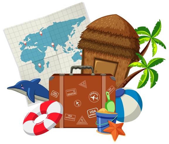 Set of travel element vector