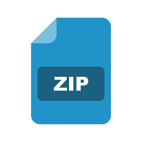 icono de vector zip