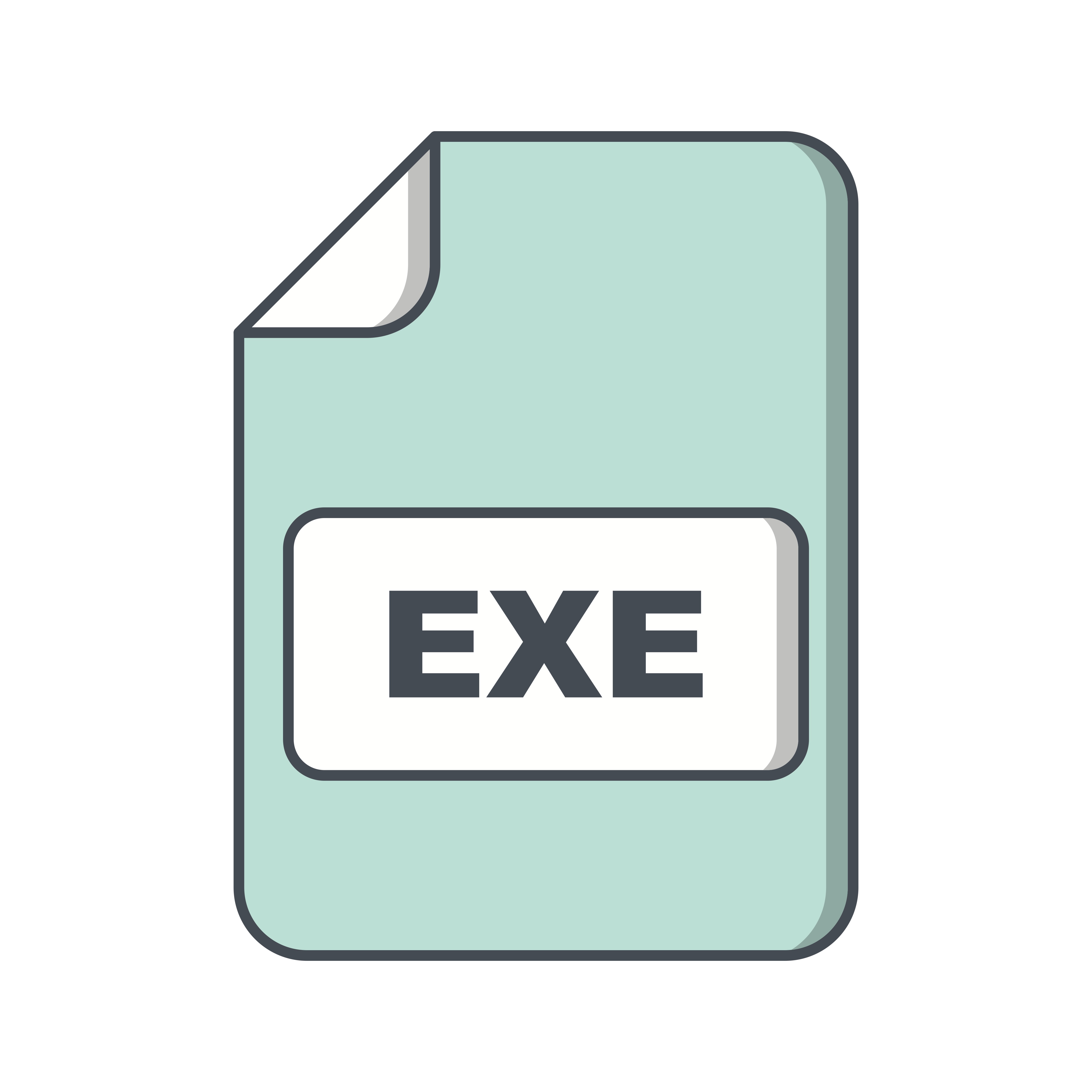 EXE Vector Icon 365759 Vector Art at Vecteezy