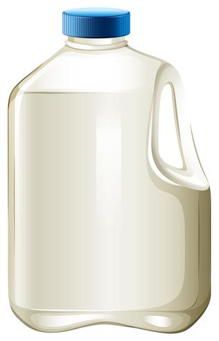 Milk bottle vector