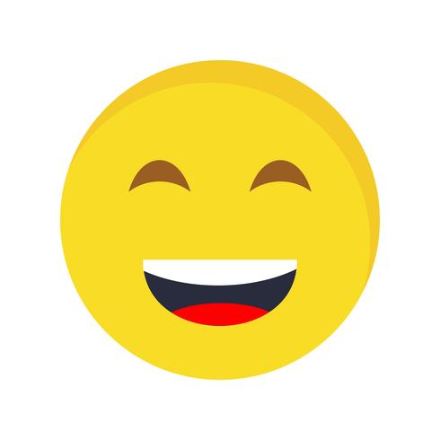 Lol Emoji Vector Icon