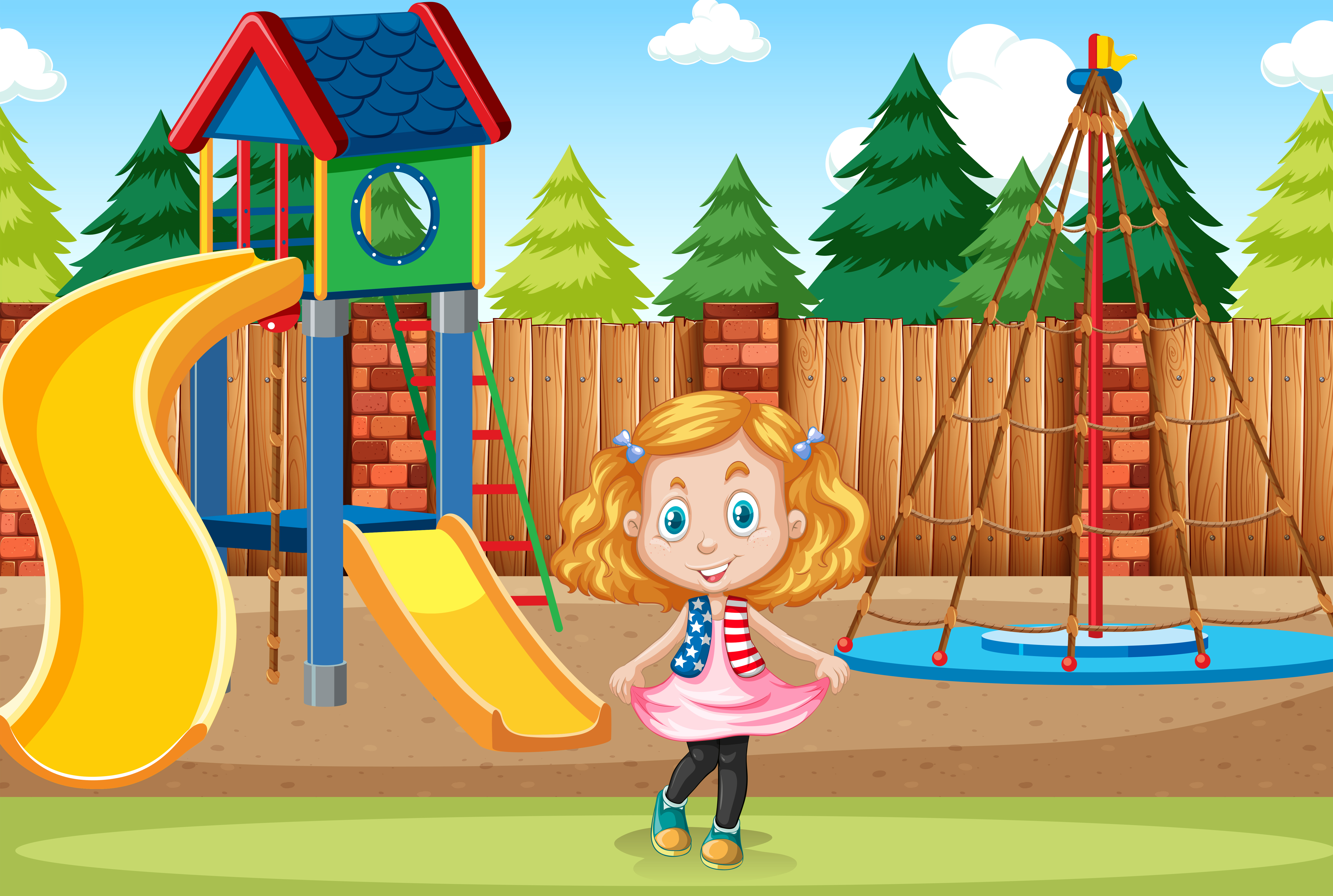 httpsvector art365959 girl at playground scene