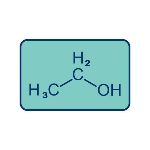 Icono de Vector de etanol