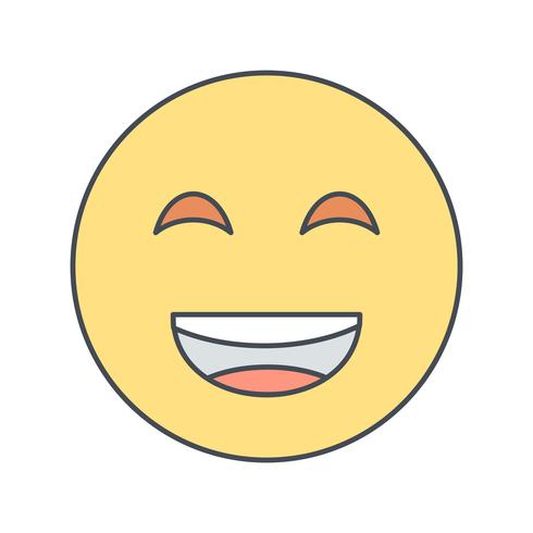 Lol Emoji Vector Icon