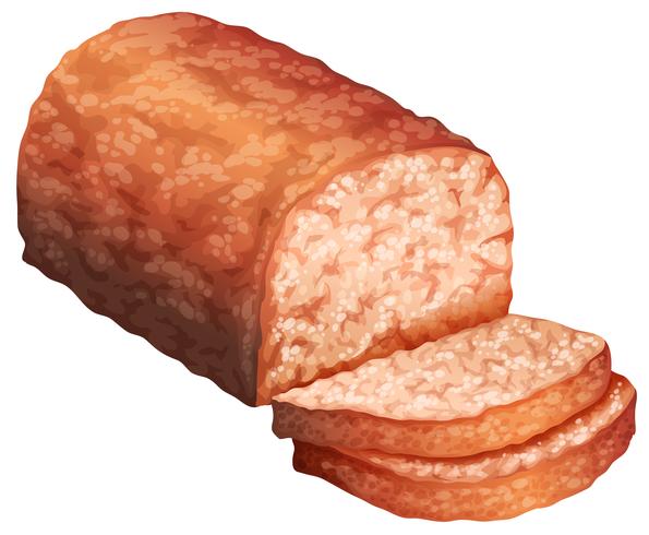 Meatloaf vector