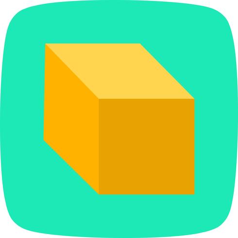 Cube Vector Icon
