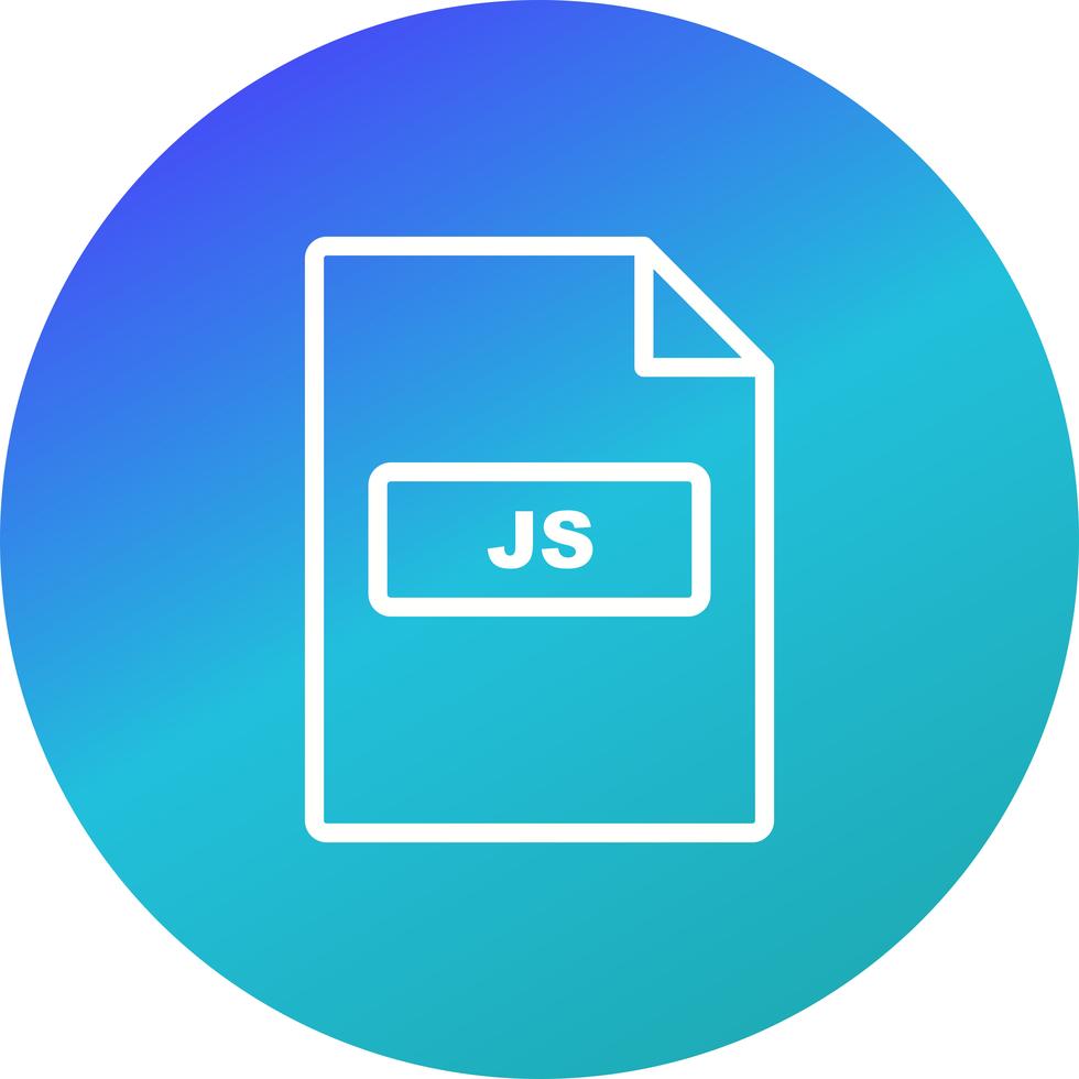 JS Vector Icon 366206 Vector Art at Vecteezy