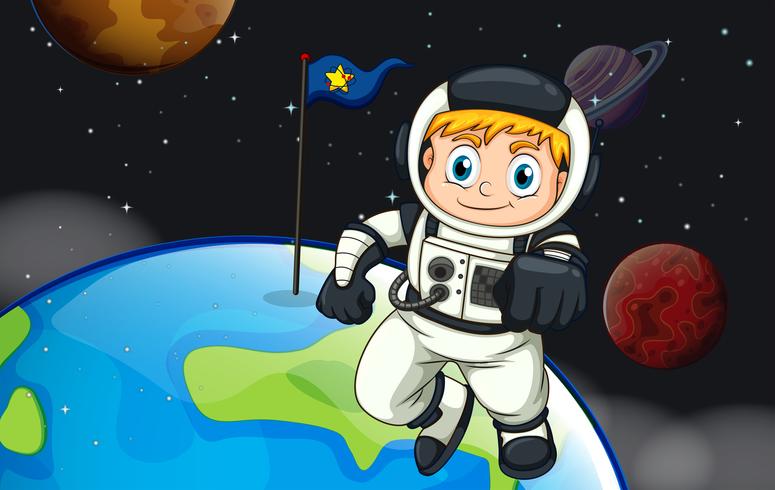 Astronaut vector