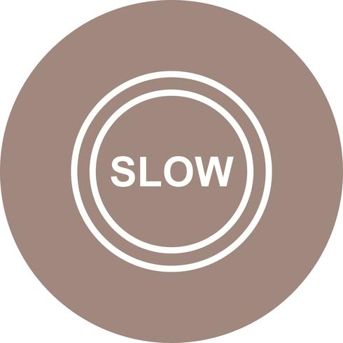 Vector Slow Icon